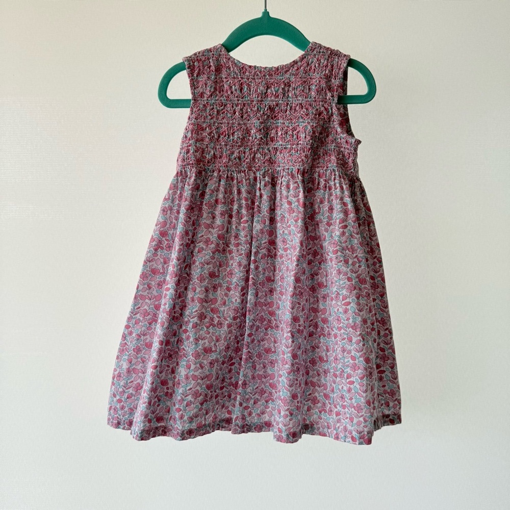 JoJo Maman Bebe Pink Floral Casual Dress